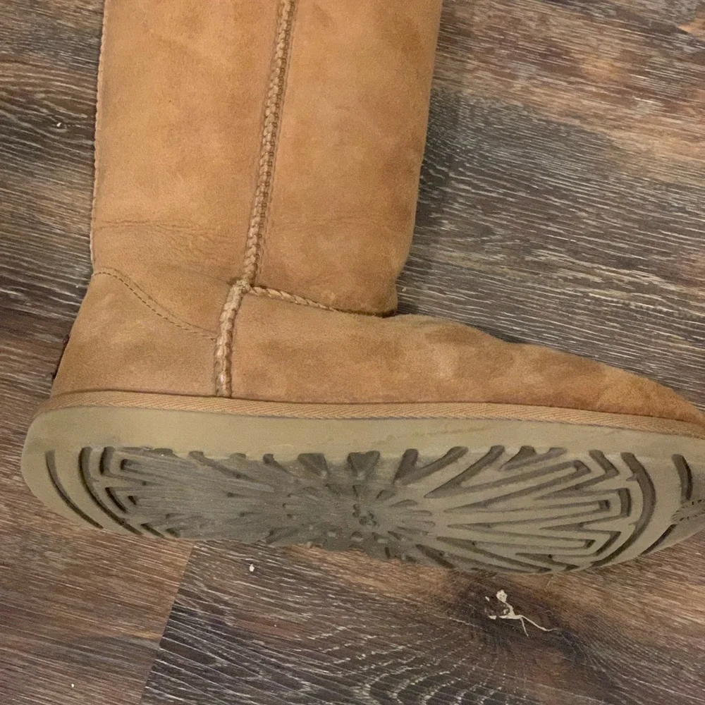 UGG Tan Suede Boots - Picture 5 of 5